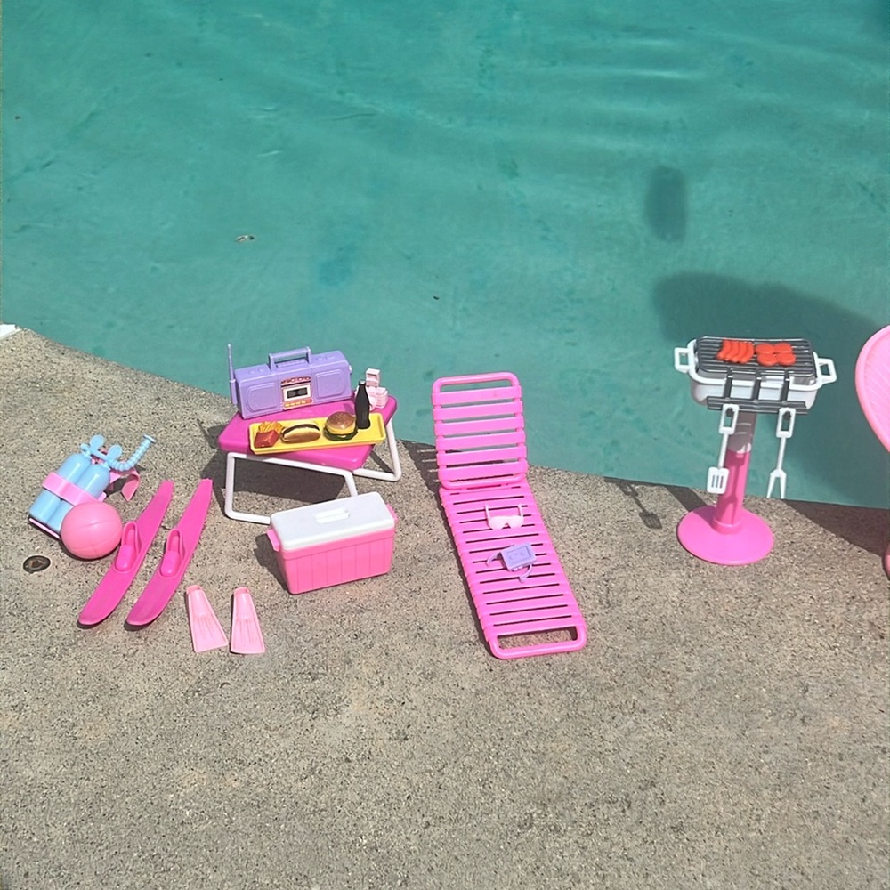 Vintage Barbie Pool & Beach Day collection